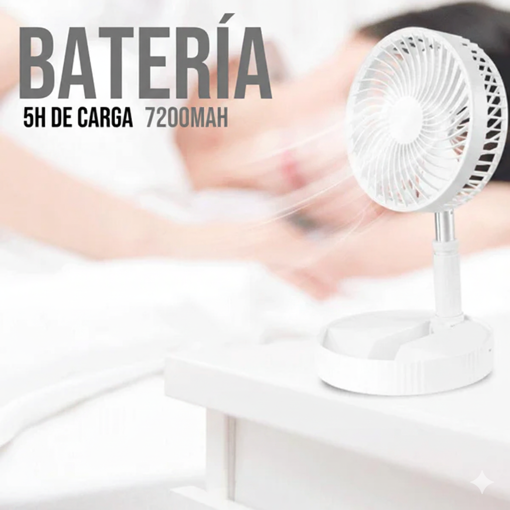 Ventilador portátil inteligente