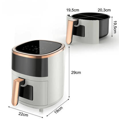 Air Fryer Premium 6L con ventana de visualización - Sweet Casa