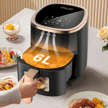 Air Fryer Premium 6L con ventana de visualización - Sweet Casa