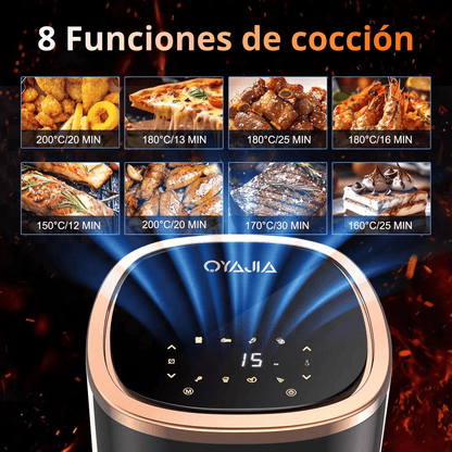 Air Fryer Premium 6L con ventana de visualización - Sweet Casa