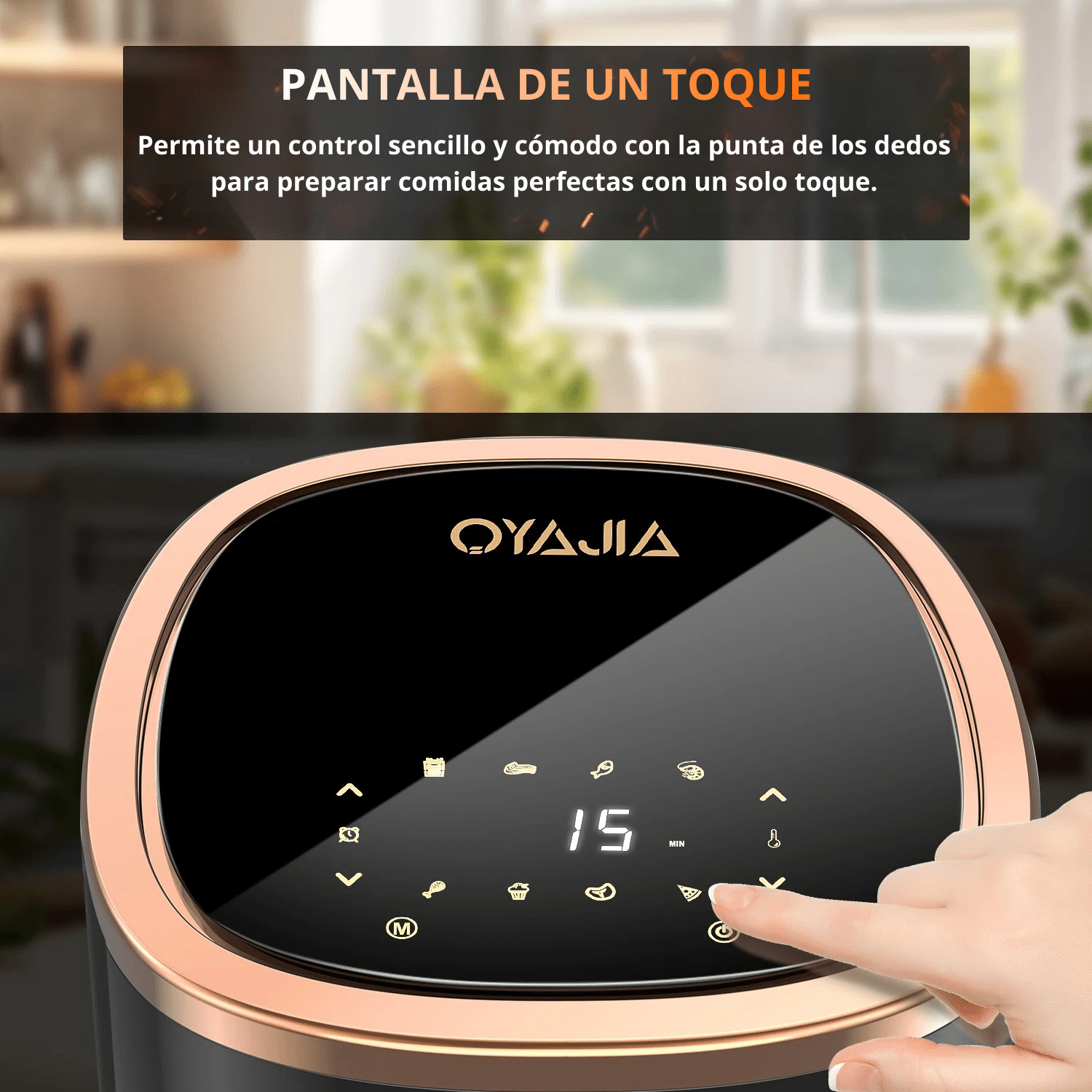 Air Fryer Premium 6L con ventana de visualización - Sweet Casa