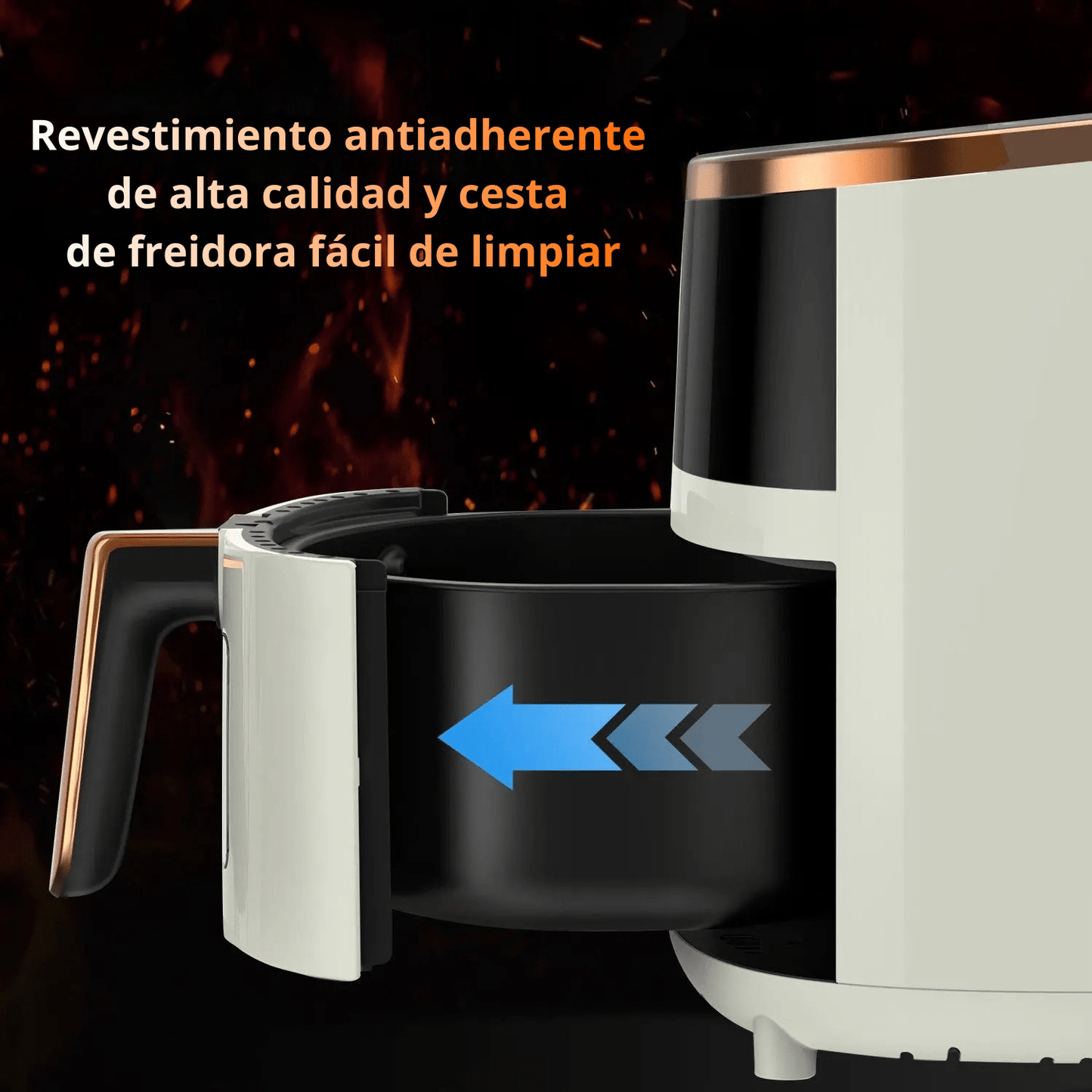 Air Fryer Premium 6L con ventana de visualización - Sweet Casa