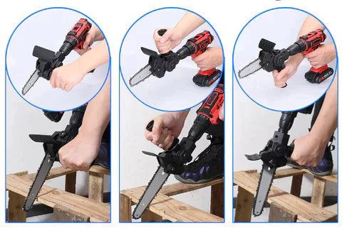 Adaptador de motosierra