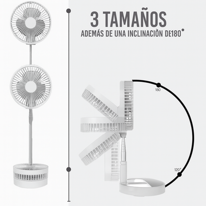 Ventilador portátil inteligente