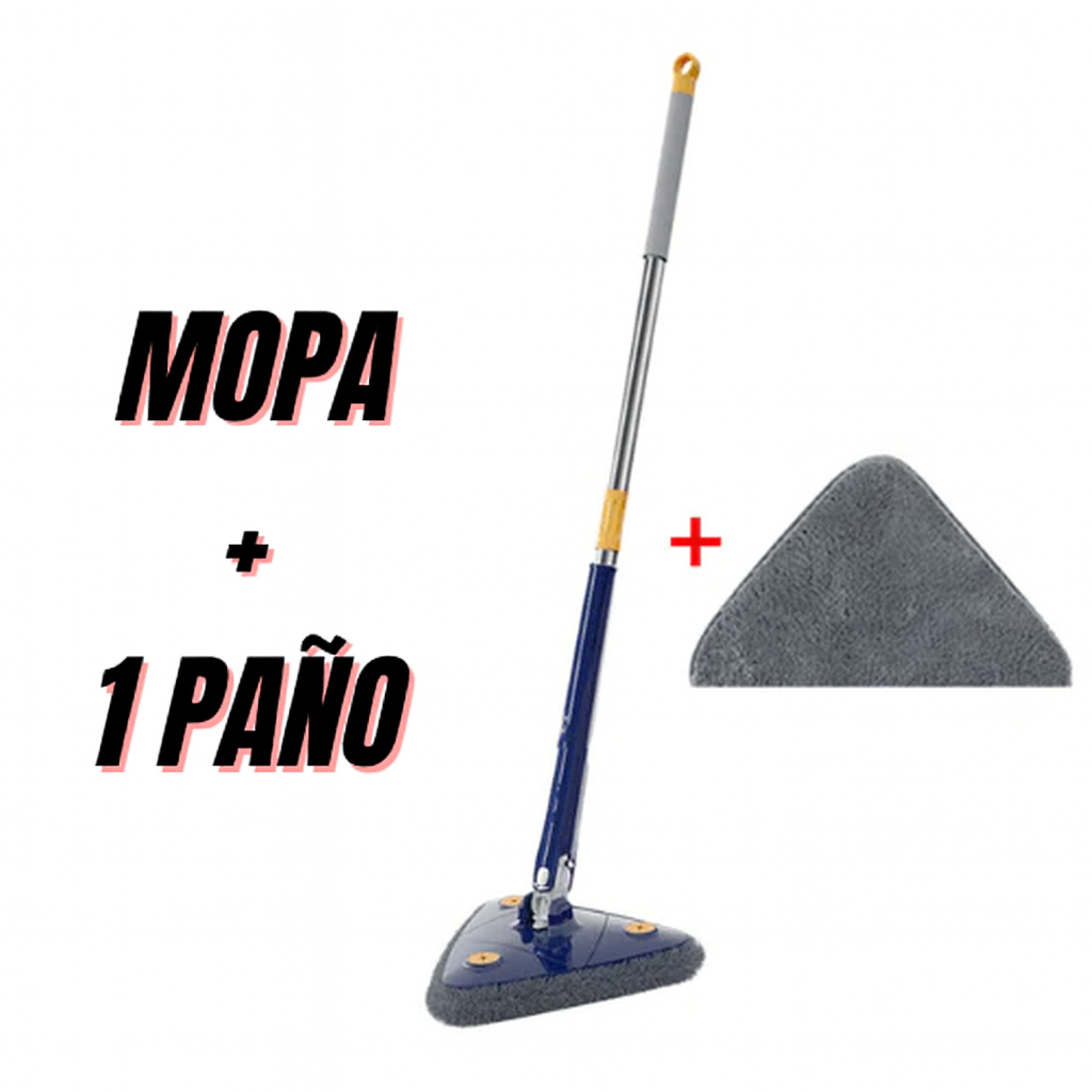 Mopa de limpieza giratoria 360°