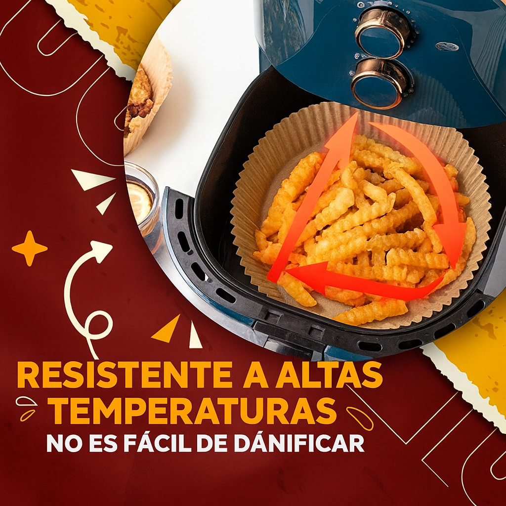 Protector antiadherente para freidora de aire