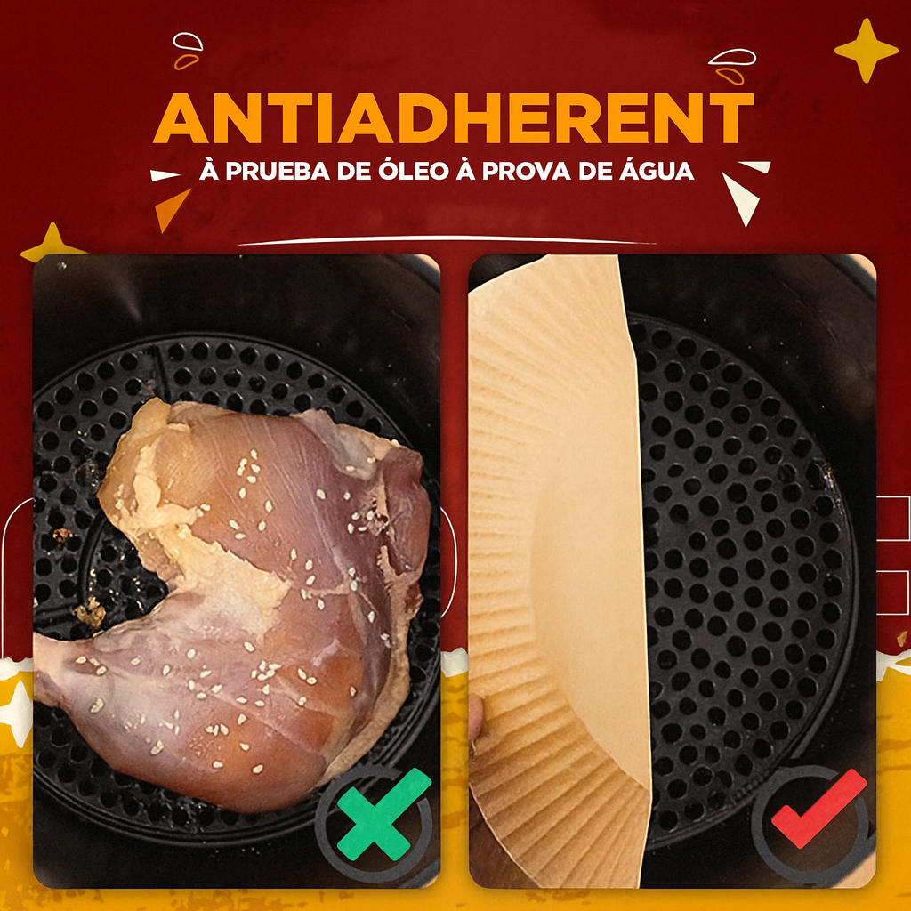 Protector antiadherente para freidora de aire