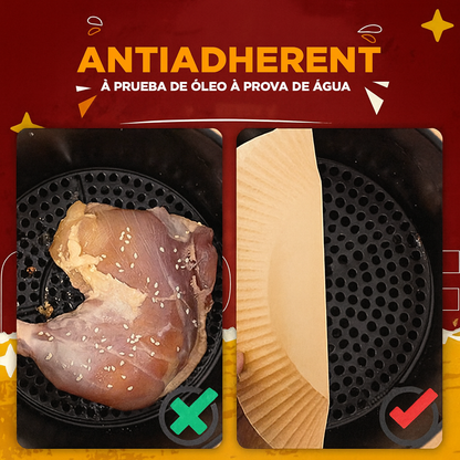Protector antiadherente para freidora de aire