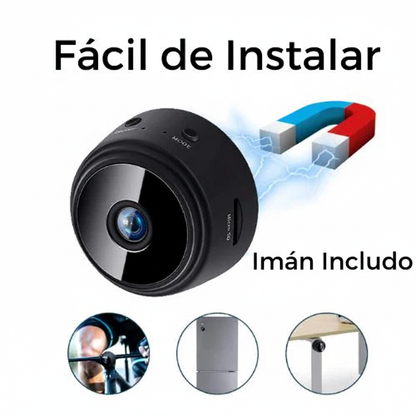 Mini cámara de seguridad Full HD - Wi-Fi