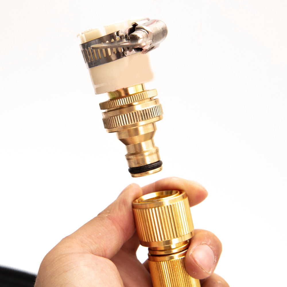 Manguera de alta presión con pistola pulverizadora