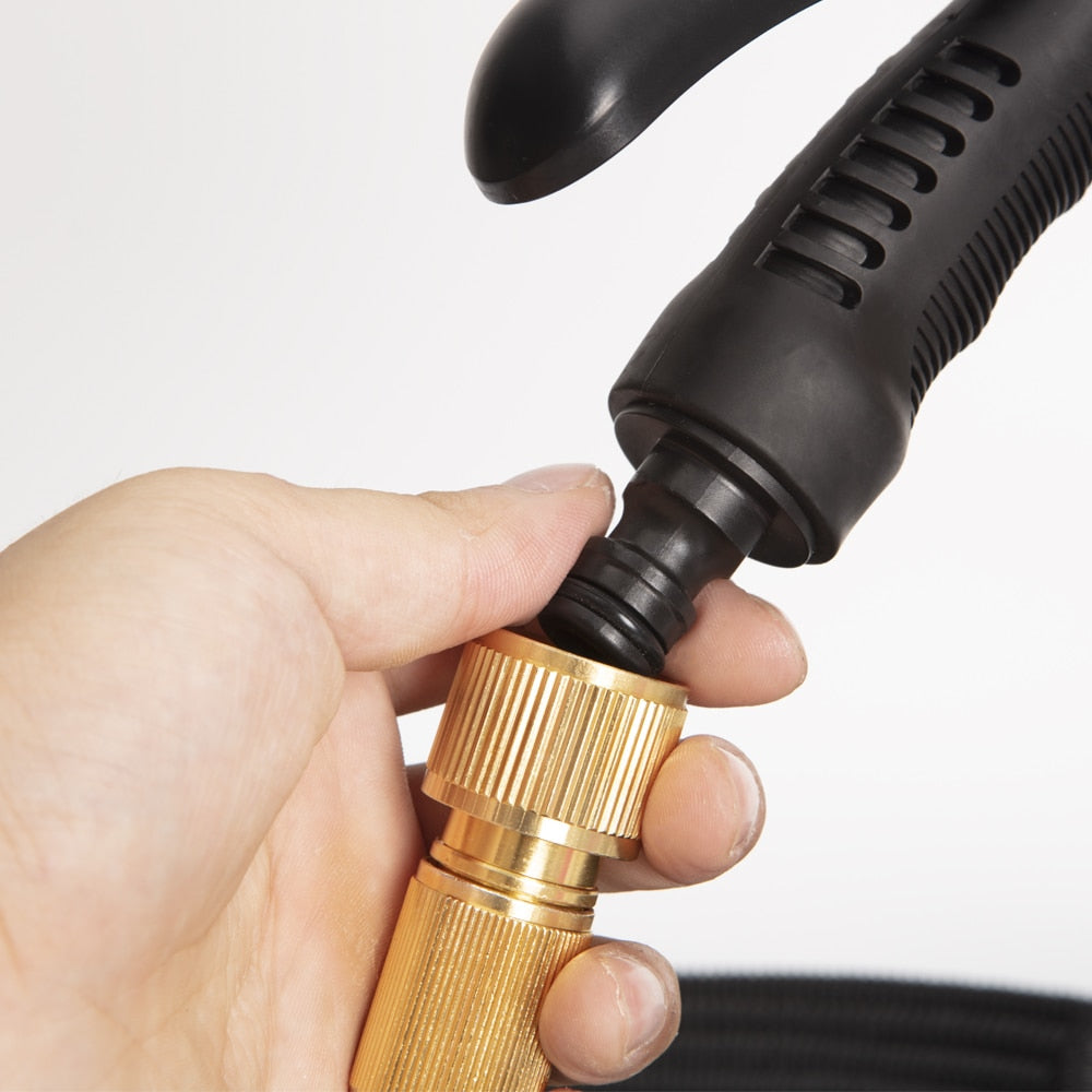 Manguera de alta presión con pistola pulverizadora