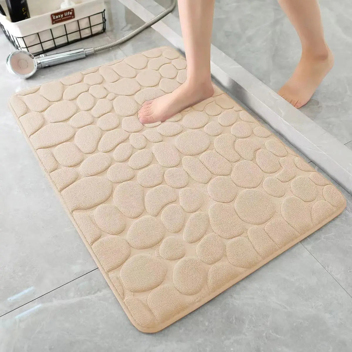 Alfombra de baño antideslizante absorbente