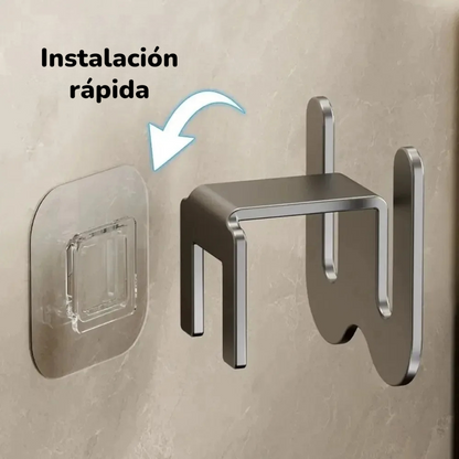 Porta zapatillas de baño sin taladrar
